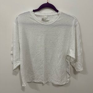 Lululemon LA Relaxed 3/4 Sleeve Crew Size 4